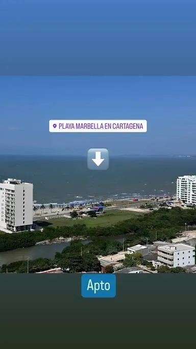 Apartamento En Cartagena Apartmán
