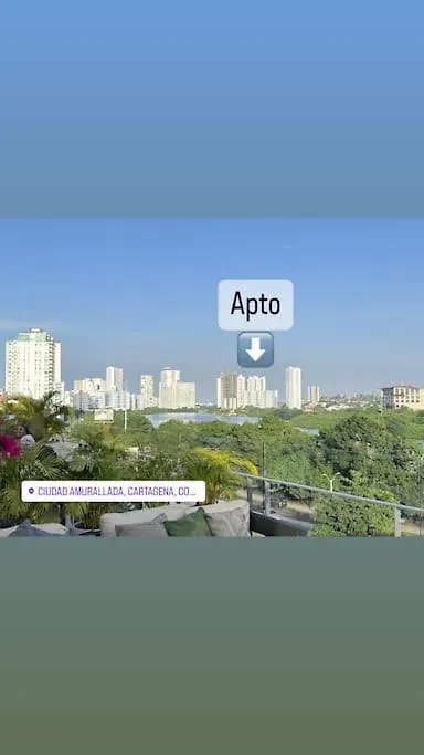 アパート Apartamento En Cartagena